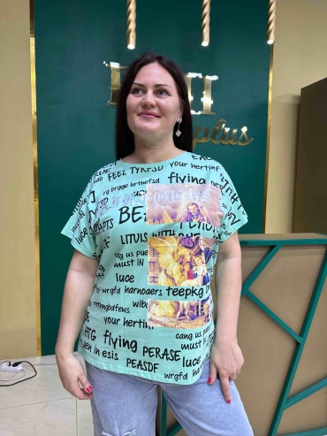 Футболка FASHION светло-зеленый