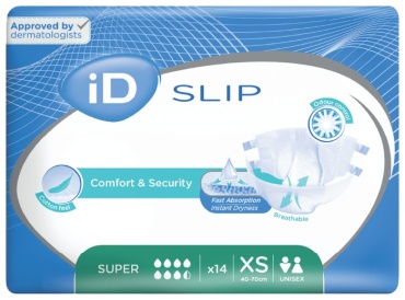 ID Slip Super подгузники для взрослых XS 14 шт