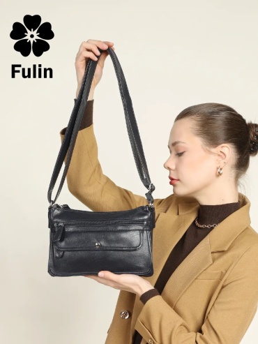 Сумка кросс-боди FULIN экокожа синий