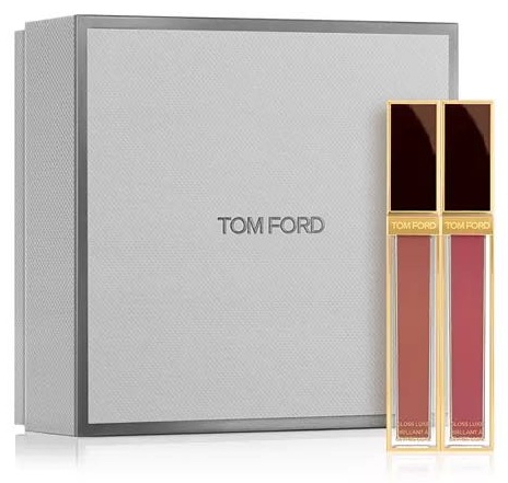 TOM FORD Lip Gloss Luxe Duo блеск для губ 08 Inhibition 22 Sunrise Pink