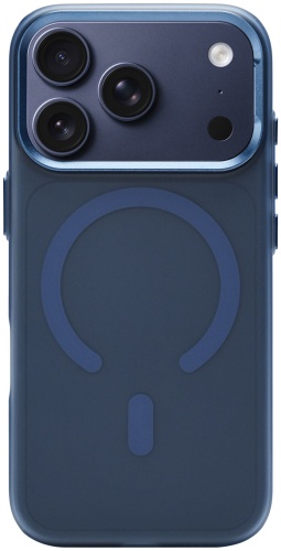 Чехол DEPREMIOS для Apple iPhone 17 Pro Max темно-синий