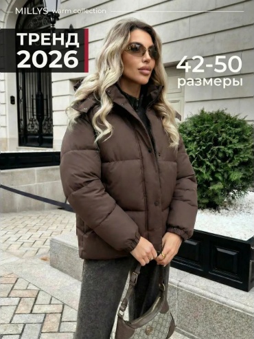 Демисезонная куртка MILLYS коричневый