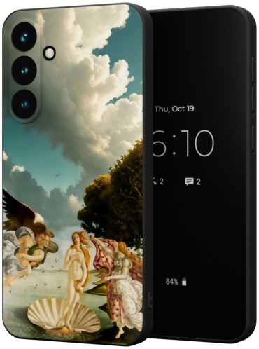 Чехол Mcover для Samsung S24 FE рисунок