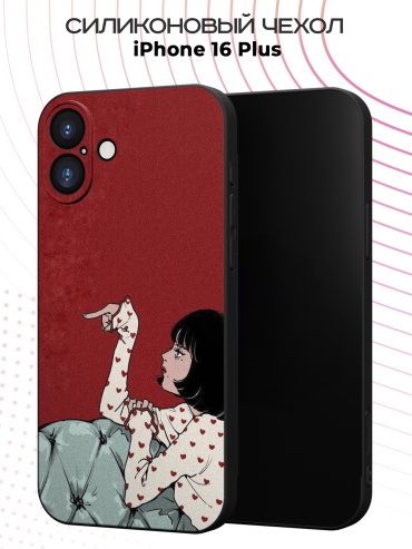 Чехол для Apple iPhone 16 Plus рисунок