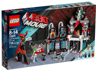Конструктор LEGO LEGO Movie 70809, деталей 738 шт