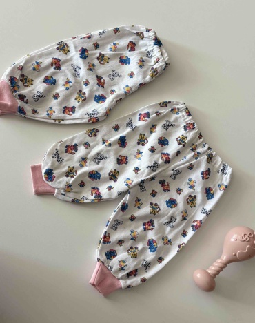 Штанишки Baby Boom белый