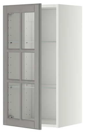 Кухонный шкаф навесной IKEA METOD wall cabinet w shelves/g, 40x39x80 см