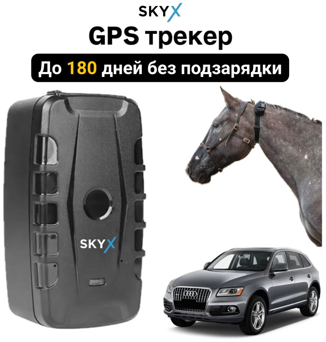 SkyX GPS-трекер, вид животного: лошади, КРС
