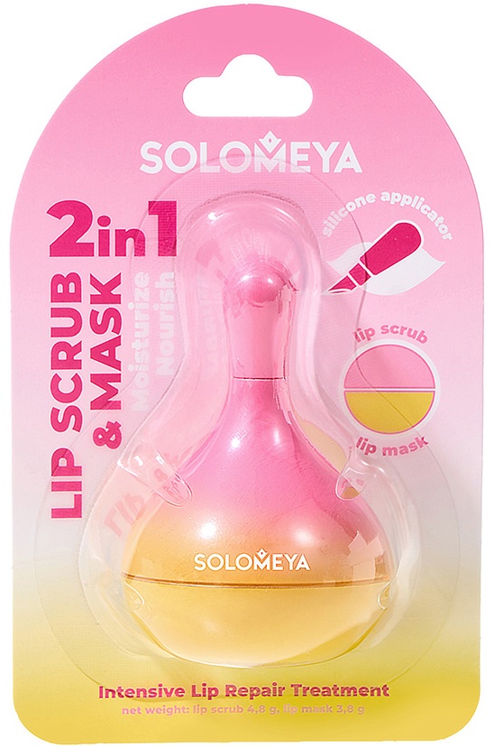 Solomeya скраб Intensive Lip Repair 2 in 1 8.6 г