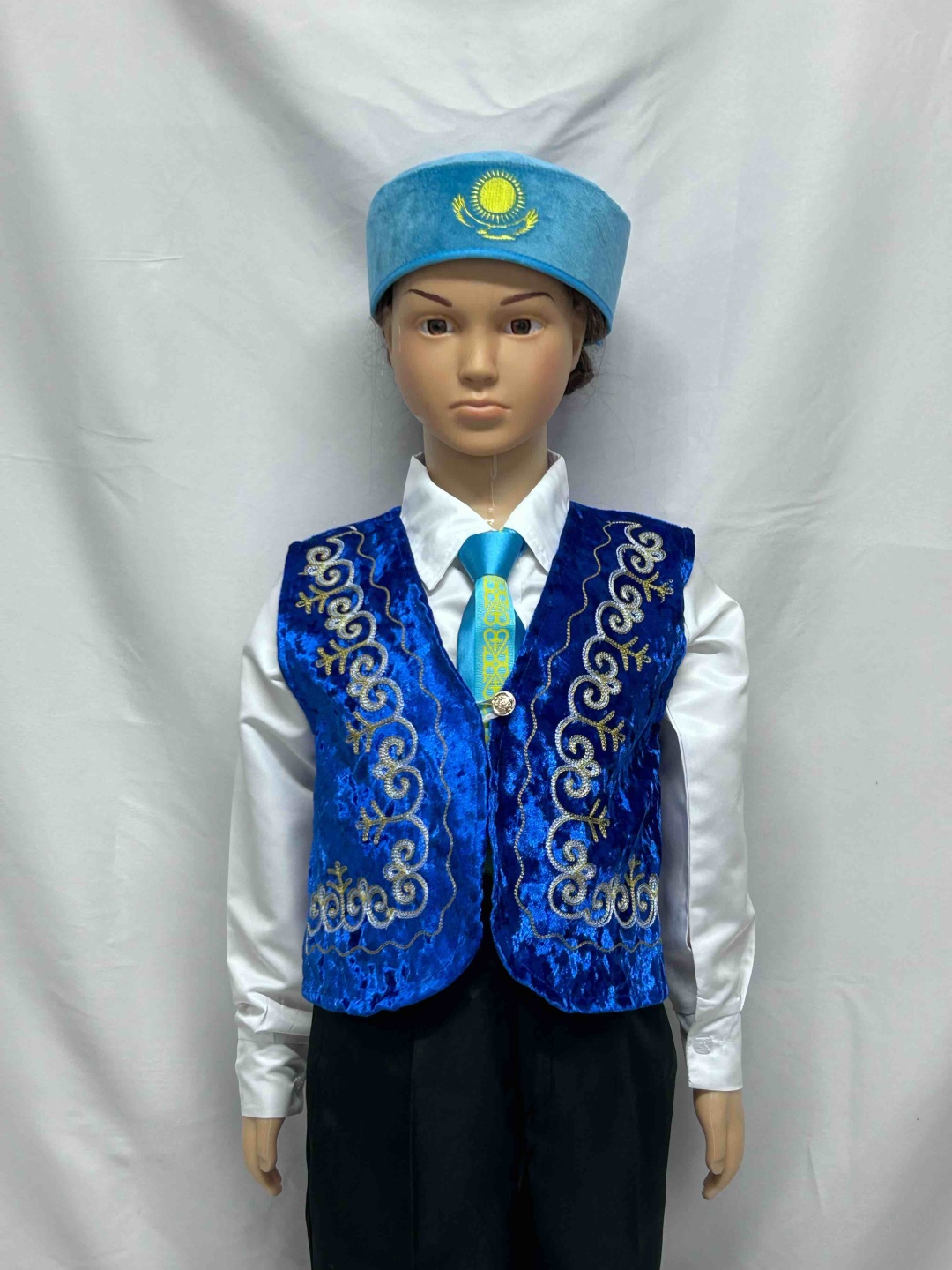 Национальный костюм синий