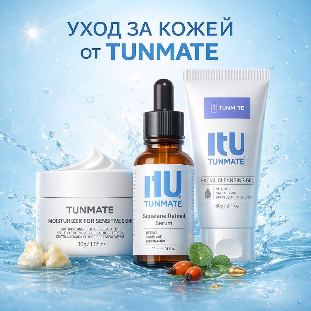 Tunmate Набор TUNMATE для комплексного ухода за кожей лица набор по уходу за лицом унисекс