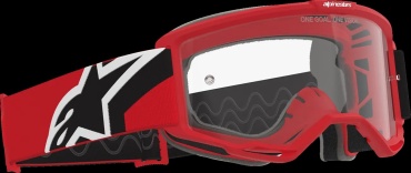 Alpinestars Vision OTG красный, черный, белый