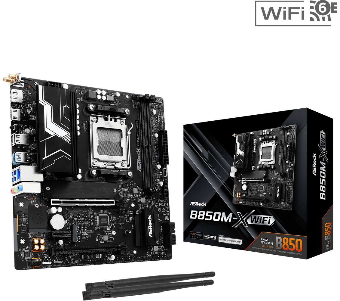 Материнская плата ASRock B850M-X WIFI DDR5