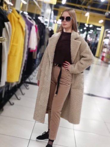 Шуба Ivy angel бежевый