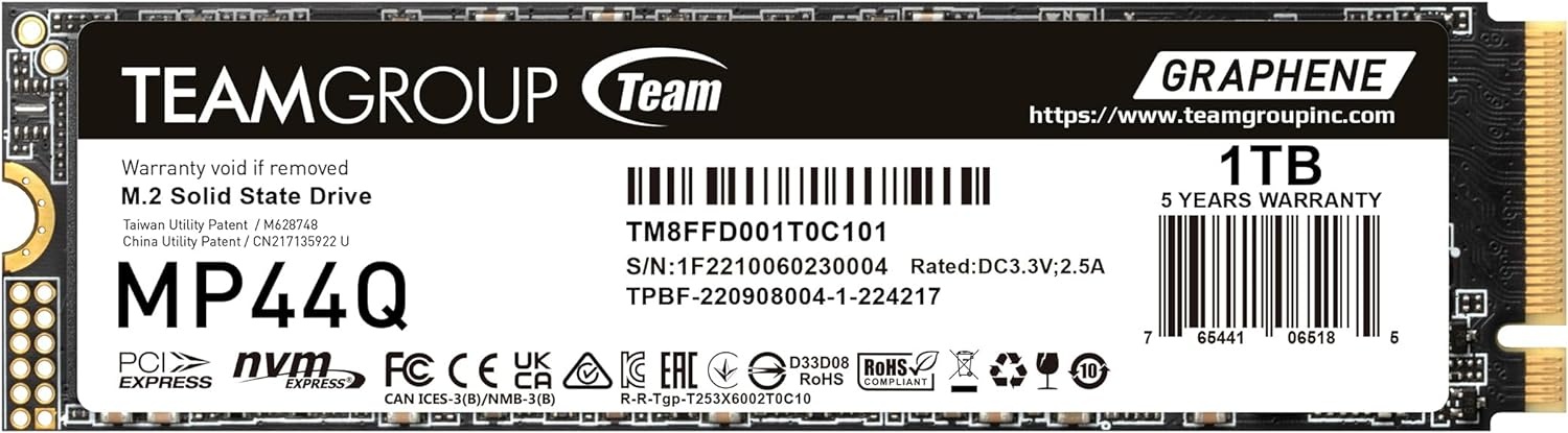 SSD Team Group MP44Q 1000 Гб