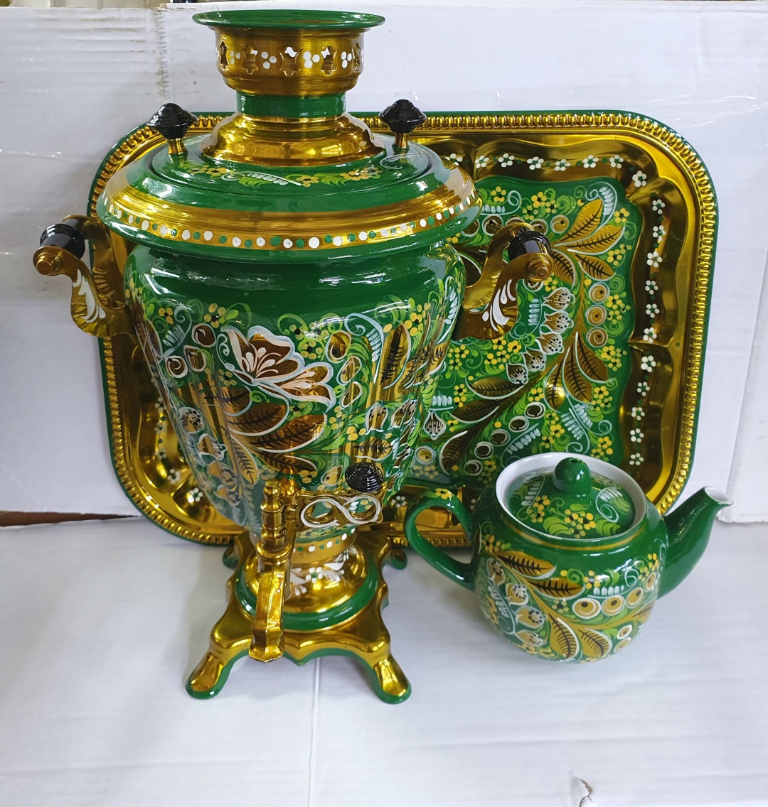Тульский Самовар самовар Кудрина СРзел.33902 3 л, латунь