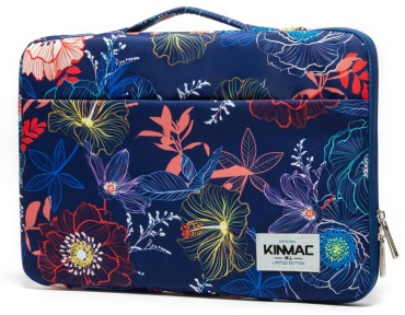 Чехол KINMAC Night flowers до 15.6" рисунок