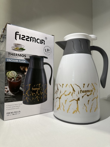 Классический термос Fizzmar F20-1.0L 1 л белый