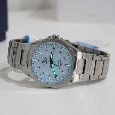 Кварцевые CASIO Edifice Slim Blue Accent нержавеющая сталь