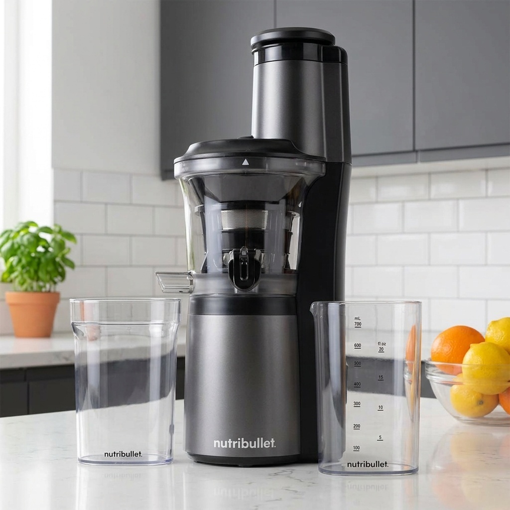 Соковыжималка NutriBullet NBJ500 серебристый — фото 5