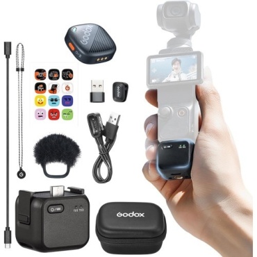 Микрофон Godox Cube-OP3 for Pocket 3 / 4 черный