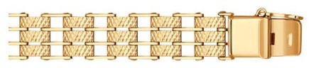 SOKOLOV 050646_19 длина 19 см, вес 15.21 г золото, плетение отсутствует