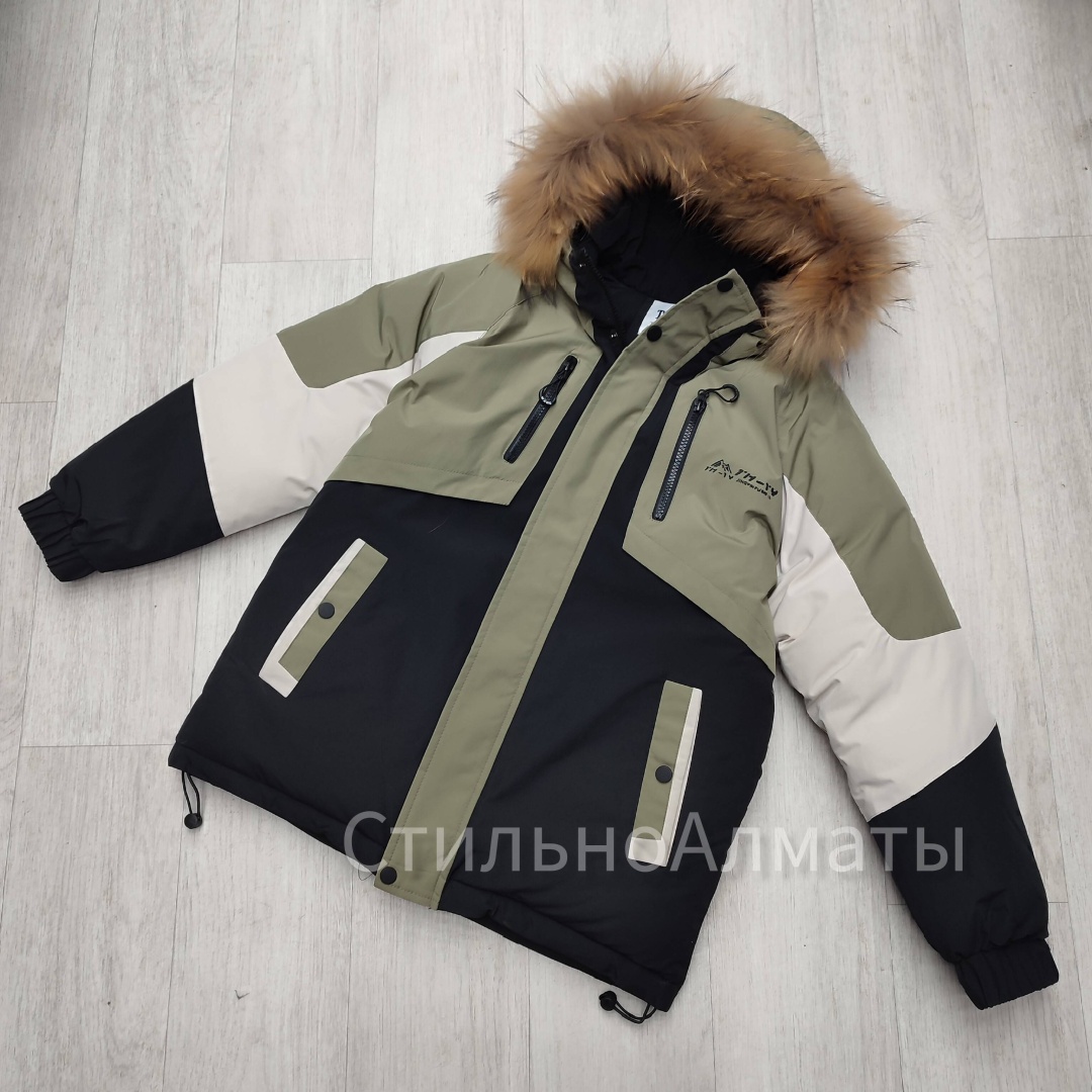 Зимняя куртка ANGIER BRUCE хаки