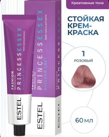 ESTEL PROFESSIONAL Essex fashion 1 крем-краска 60 мл