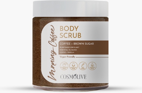 COSMOLIVE скраб COSMOLIVE Body Scrub- Morning Coffee для тела 250 мл