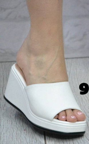 Сабо GLAMOUR белый