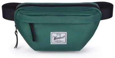Сумка поясная Woodsurf полиэстер зеленый