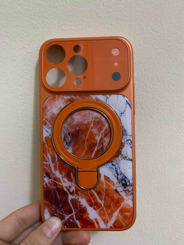 Чехол для Apple iPhone 17 Pro оранжевый