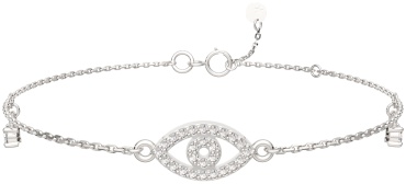 Lucente Silver BRA-LU-925-6071431-18 длина 18 см, вес 1.47 г серебро, плетение фантазийное