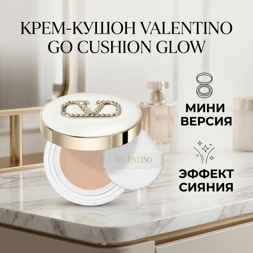 Valentino Go-Cushion Glow кушон LN2 5 г