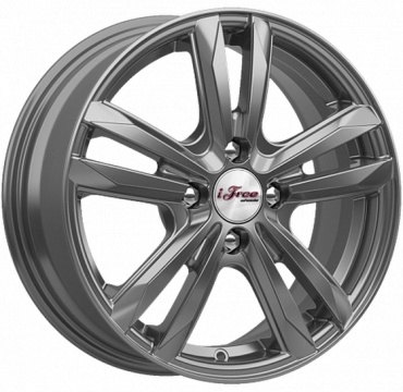 WorldWheels iFree Маскот ХАЙВЭЙ 6x15/4x100 D54.1 ET46 4 диска графит, серый, черный