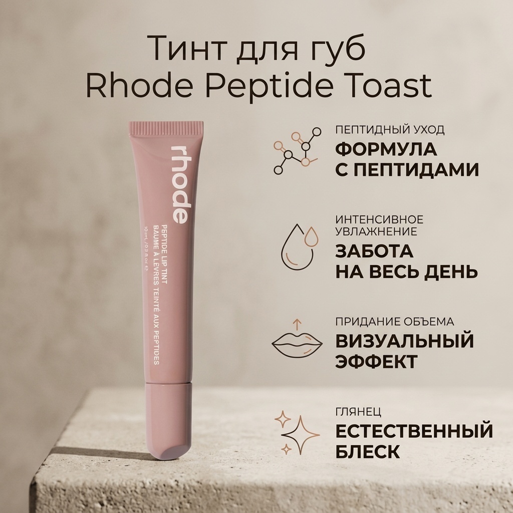 Rhode Peptide тинт для губ Toast