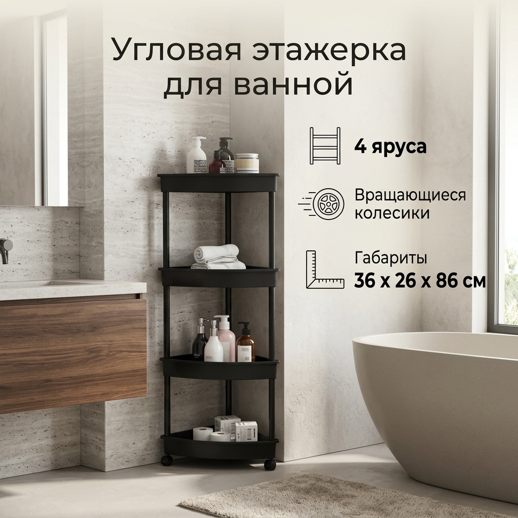 Стойка 4084305897 1 шт, пластик