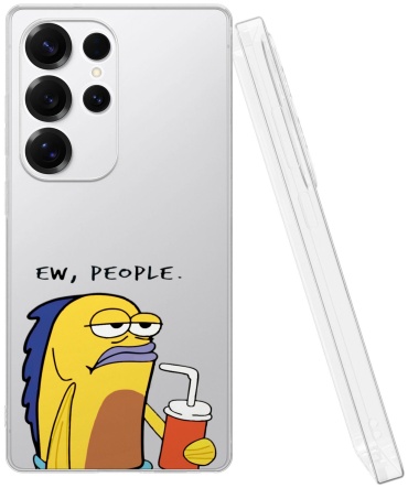 Чехол Mcover для Samsung Galaxy S25 Ultra рисунок