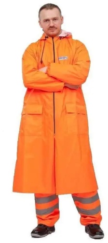 Плащ оранжевый