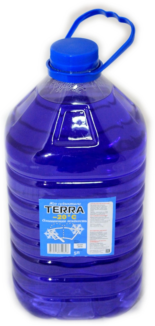 Жидкость для стеклоомывателя TERRA Стеклоомывающая жидкость -20С 5 л