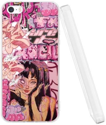 Чехол Mcover для Apple iPhone 5, iPhone 5S, iPhone SE рисунок