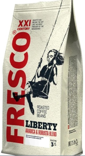 Кофе Fresco Liberty зерновой 180 г