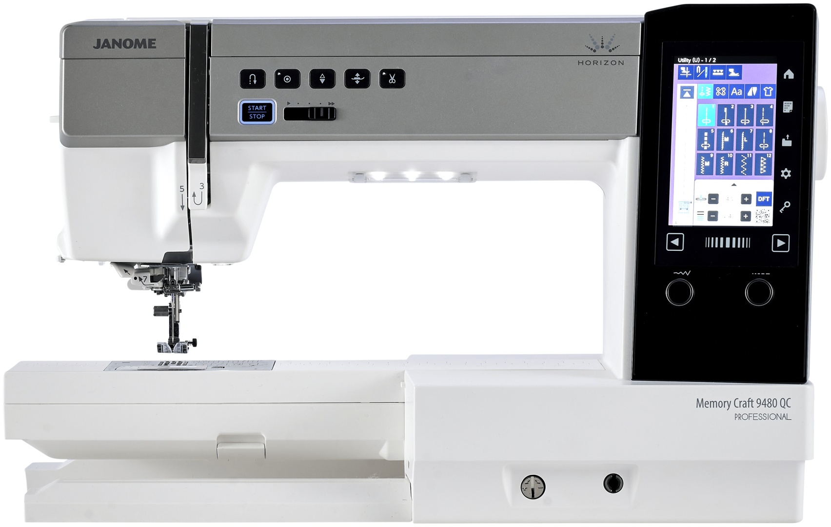 Швейная машина Janome Horizon Memory Craft 9480 QCP мультиколор