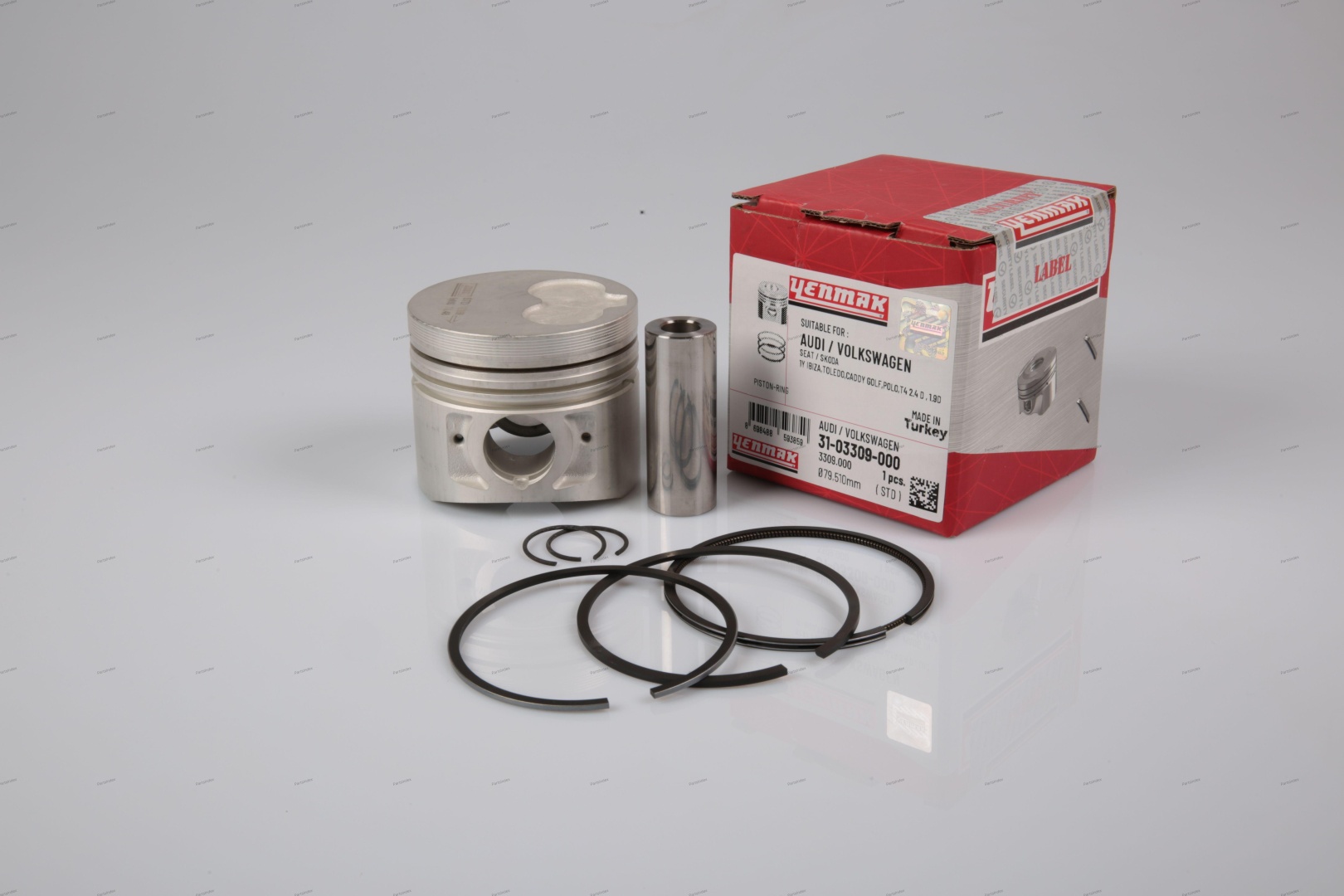 YENMAK кольца поршневые 3103309000