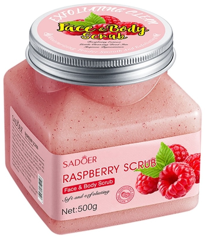 Скраб Face and Body Scrub для рук, для ног, для тела 500 г