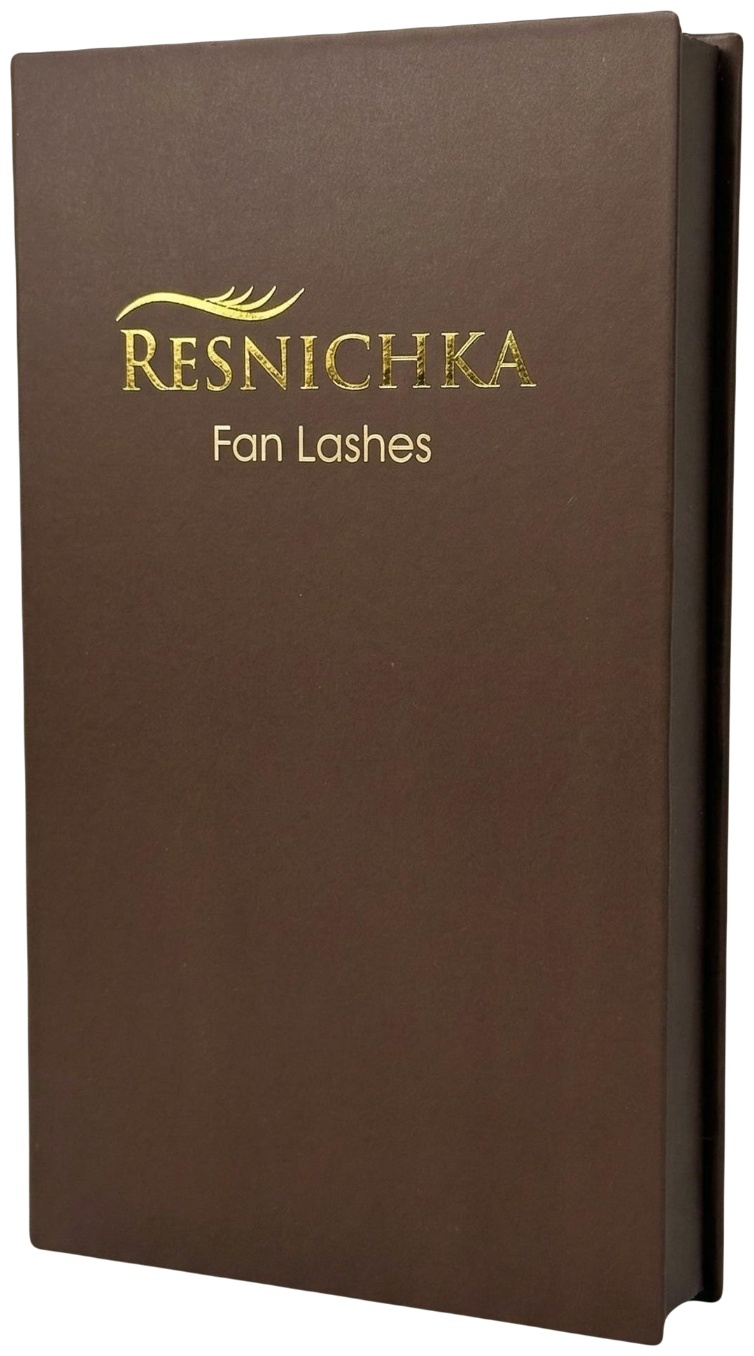 Resnichka пучковые 3D M 0.07 мм черный mix 7-13 мм