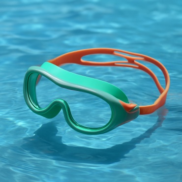SPORT LVL swimming goggles turquoise унисекс бирюзовый