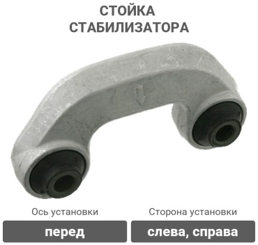 MEYLE стойка стабилизатора 1160600006
