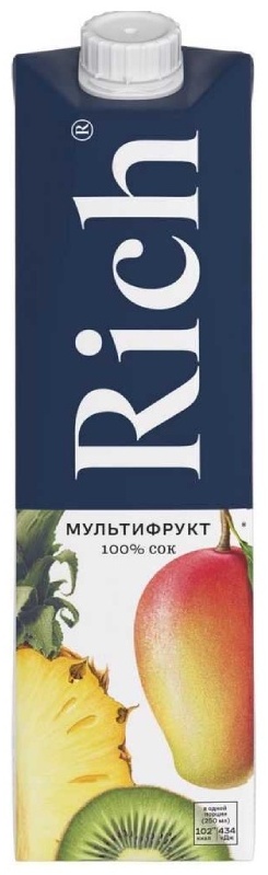 Rich сок мультифрукт 1 л