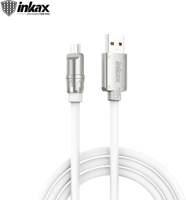 Кабель Inkax USB TypeC (M), micro-USB 2.0 (M), 1 м, CB-12 белый